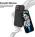 OTOFLY iPhone 12/12 Pro Case, Soft Silicone with Military Grade Drop Protection, Anti-Scratch Microfiber Lining,