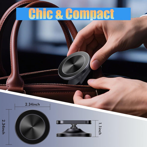 MAGDIGITEH 12-17 Magnetic Phone Holder for Gym:Strong Magnets Gym Golf Accessories Essentials for Men/Women, Dual