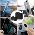 Mounts),4 Case(2 2 S-07N(Black) Adhesive Thin Metal Plates(Compatible with Magnetic Piece Metal Plates for Phone