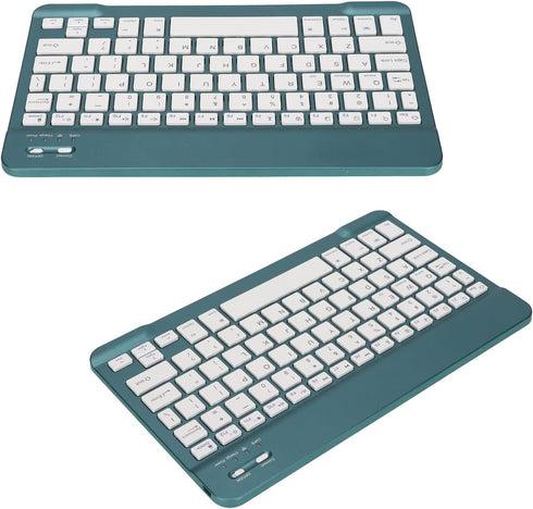 Zunate Ultra Slim Bluetooth Keyboard, Multi-Device Portable Lightweight Keyboard for Tablet, Computer, and Phone