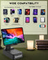 Wireless Bluetooth Speakers with Phone Stand: Portable Cell Phone Holder with Bluetooth Speaker for Home, Office,