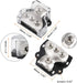 3 Way Power Distribution Block, 1x 0 Gauge In / 3X 4 Gauge Out, Amp Power Ground Distributor, 2 Pack