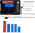 18650 Battery Charger 4 Bay Fast Charge for 3.7V Li-ion Batteries, USB Intelligent Universal Charger