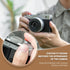 X-E5 XE5 JJC Metal Thumb Grip & Shutter Release Button for Fuji Fujifilm Mirrorless Camera, Hot Shoe Cover Protector