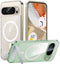 TORRAS Magnetic & Stand for Google Pixel 9 Pro Case - Crystal Clear, 12FT Mil-Grade Drop Protection, Built-in Kickstand