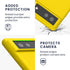 kwmobile TPU Silicone Case Compatible with Google Pixel 6, Soft Finish Phone Cover in Radiant Yellow