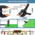 Green Screen Stand Kit, HEMMOTOP 5x6.5 ft Backdrop with Stand for Streaming, Gaming, Zoom, Portable Greenscreen