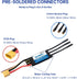 ZTW G2 40A 2-4S 5V/6V 4A Shark ESC Built-in Swithcing BEC Water-Cooling Bidirectional Waterproof Brushless Speed