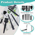 CUTEABC Set-5 Anti Static Brush Piece Keyboard Cleaning Brush and ESD Safe Electronic Dust Cleaning Brushes Kit