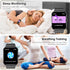IOWODO Smart Watch, 1.85" Fitness Tracker for Men Women, 100+ Sport Modes, IP68 Waterproof, Heart Rate Monitor