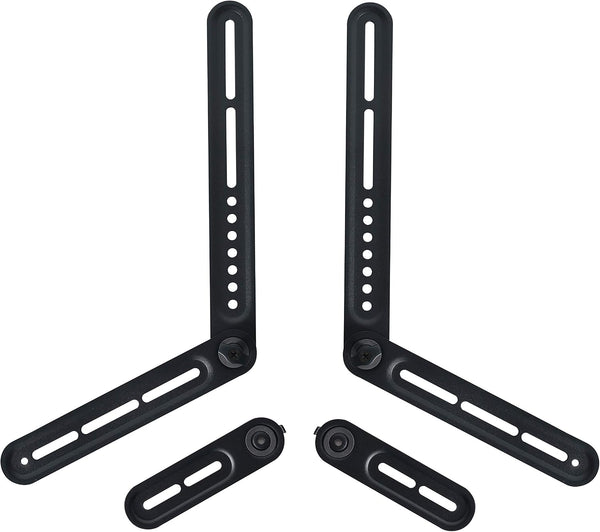 DYNAVISTA Soundbar Mount Sound Bar TV Bracket for Mounting Above or Under TV,