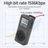 XUMIUZIY MP3 1536Kbps 5 (16GB) Player, Music Player Digital Audio Player with Noise Reduction HD Lossless Recording