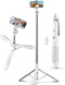 SelfieShow 71" Cell Phone Selfie Stick Tripod, Smartphone Tripod Stand with Remote, Extendable