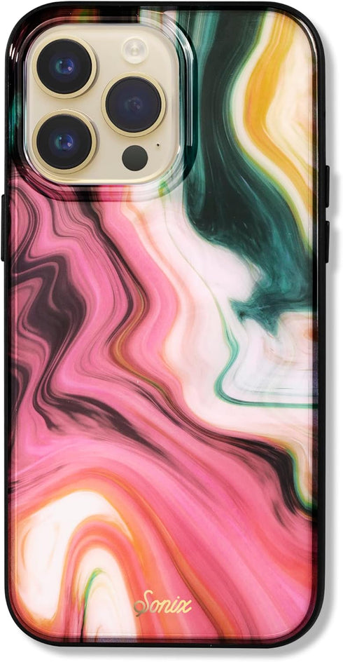 Sonix Case for iPhone 14 Pro Max, 10ft Drop Tested Marble Phone Case for Women, Agate