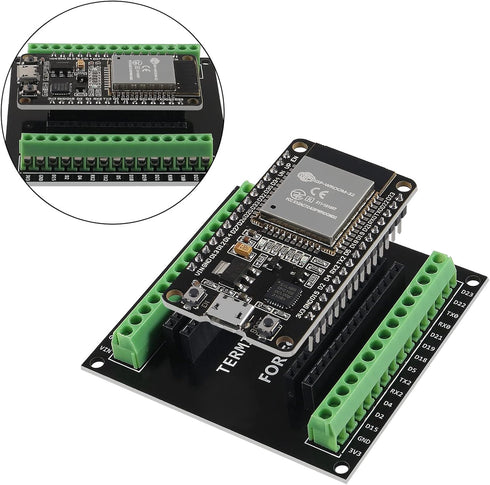 AITRIP 2 Sets ESP-WROOM-32 ESP32 Development Board CP2102 WiFi+Bluetooth Ultra-Low Power Dual Core for Arduino