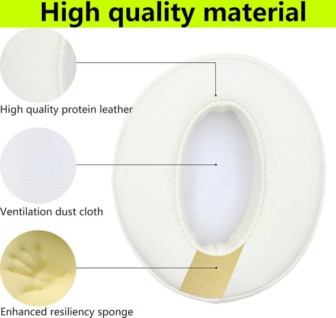 HD4.50BT Ear Pads Replacement, Memory Foam Leather Ear Pads for Sennheiser HD4.50BT Headset