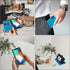 MONASAY Wallet Case for iPhone X/iPhone Xs, 5.8-inch, with Glass Screen Protector and RFID Blocking