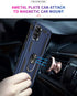 Korecase Galaxy A71 Case, Heavy Duty Rugged Dual Layers, Full Body Shockproof with Ring Kickstand, Rose Gold