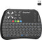 iPazzPort Bluetooth Mini Keyboard with Touchpad, 2.4G Mini Wireless Keyboard and Mouse, RGB Backlit