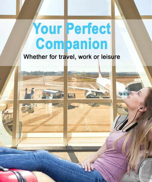 HomeSpot Lightweight Wireless Neckband SleepBuds, Superior Audio Quality, 28-Hour Battery Life JY110-S1