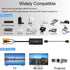 RCA to HDMI Converter, AV to HDMI Adapter, Composite to HDMI, Supports 1080P, PAL/NTSC for WII/WII U/PS1/PS2/PS3/Xbox