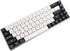 YMDK YSA Ball Shape Double Shot PBT Keycaps for MX Keyboard, 104 87 61 Melody 96 KBD75 ID80 GK64 SP84 (Black White Mix)