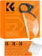 K&F Concept 79mm Handheld Kaleidoscope Filter, Special Effects Optical Glass Prism Filter for Camera Lens