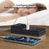 50W USB Charging Station with 10-Port Smart USB Ports for Multiple Devices - Family-Sized for iPhone 15/14/13 Black