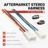 RAV4 1987-2019 RED WOLF Radio Wiring Harness Connector Select for Toyota Camry Corolla Prius Mount Aftermarket Car