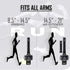 Universal Samsung Armband for Galaxy S25/S24/S23/S22/S21/S20/S10/A/J/Plus, Running Phone Holder