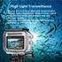 Waterproof Case & Floating Hand Grip for Insta360 GO 3S, Protective Underwater Dive Housing Shell with Bracket