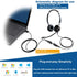VoiceJoy Quick Disconnect to USB Plug QD Cable Adaptor for Jabra GN Headsets