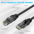 30FT Cat6 6 Cat6 24AWG 25 Ethernet Cable, Cat Patch Cable, Internet Cable, UTP Network Cable, Indoor and Outdoor, PoE