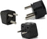 US to India Travel Adapter Plug, Universal to Asia Type E (C/F), M & D AC Power Plugs (Pack of 3)