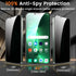 3+3 Pack Privacy Screen Protector for iPhone 13 Pro Max 6.7-Inch with 3 Pack Camera Lens Protector, Anti Spy Tempered