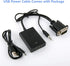 VGA to HDMI Adapter, 1080P VGA Male to HDMI Female Converter for Laptop, PC to HDMI Monitor or Projector