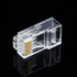 CableCreation Cat6 RJ45 Connectors - 10-Pack Ethernet Cable Crimp Connectors for Solid Wire