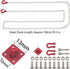 1/10 SCX10 TRX4 90046 CC01 D90 TF2 1/10 RC Metal Tow Hook with Trailer Tow Chain Buckle Shackles RC Decorations