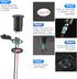 Upgraded 4 Port 12V USB Outlet Aluminum Charger, 78W Dual PD & QC Multiple USB Port for Car, Waterproof for Marine Boat