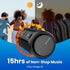 Raymate Bluetooth Speaker, V5.3 Wireless IPX7 Waterproof Shower Speaker, 30W HiFi Stereo Sound, 15H Playtime