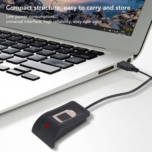 Naroote Fingerprint Reader, Fingerprint Reader Keyboard with Fingerprint Reader USB, Fingerprint Scanner USB