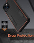 Poetic Neon Series Case for iPhone 13, Dual Layer Heavy Duty Slim Shockproof Protective Case, Black