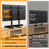 37 86 Inch 150lbs, 800x600mm, Universal TV Legs, Table Top TV Stand Base with Height Adjustable for Most to TVs