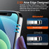Milomdoi 3 Pack Screen Protector for Apple iPhone 12, Ultra 9H, Case Friendly, with Tempered Glass Camera Lens