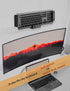 Under Desk Laptop Holder Rack Mount for Keyboard & Small Devices, Cable Box Wall Mount Tray Organizer