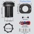 USB C Car Charger Socket, 12V USB Outlet 2 Pack, Aluminum Metal 78W Dual USB-C PD 30W and 18W QC3.0