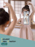DAWNBOX 2Pcs Silicone Suction Phone Case Adhesive Mount - Hands-Free, Strong Grip Holder for Selfies and Videos