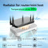 GSCOLER X3 18dB 140mm USB Cooling Fan, Ultra-Quiet USB PC Fan with Built-in Cable & One-Touch Switch for Router
