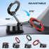 MOKPR 16 15 14 13 12 Car Phone Holder for Magsafe, Vacuum Magnetic Car Phone Mount Foldable Hands-Free Suction Cup
