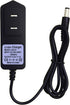 EGOCHALLENGER 4.2V 1A Lithium Battery Charger Power Supply, 100-240V AC to DC Adapter